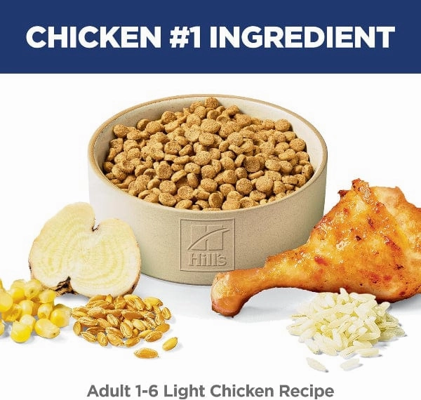 Science Diet Adult Light Chicken Recipe Dry Cat Food