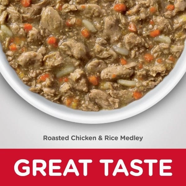 Science Diet Healthy Cuisine Roasted Chicken & Rice Medley Canned Kitten Food, 2.8oz