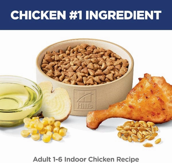 Science Diet Indoor Adult Chicken Recipe Dry Cat Food