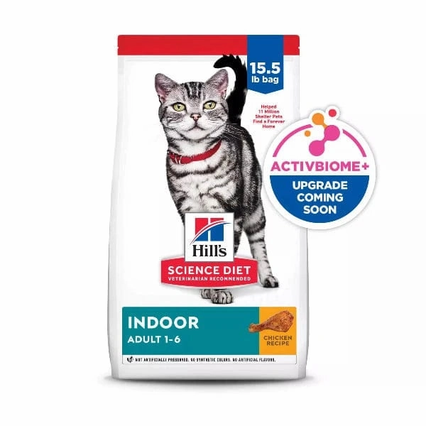 Science Diet Indoor Adult Chicken Recipe Dry Cat Food