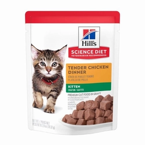 Science Diet Tender Chicken Dinner Kitten Food Pouch