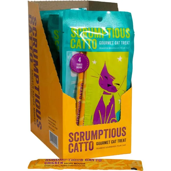 Scrumptious Catto Chicken Recipe Mousse Cat Treats