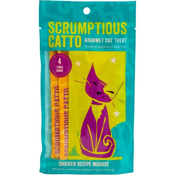 Scrumptious Catto Chicken Recipe Mousse Cat Treats