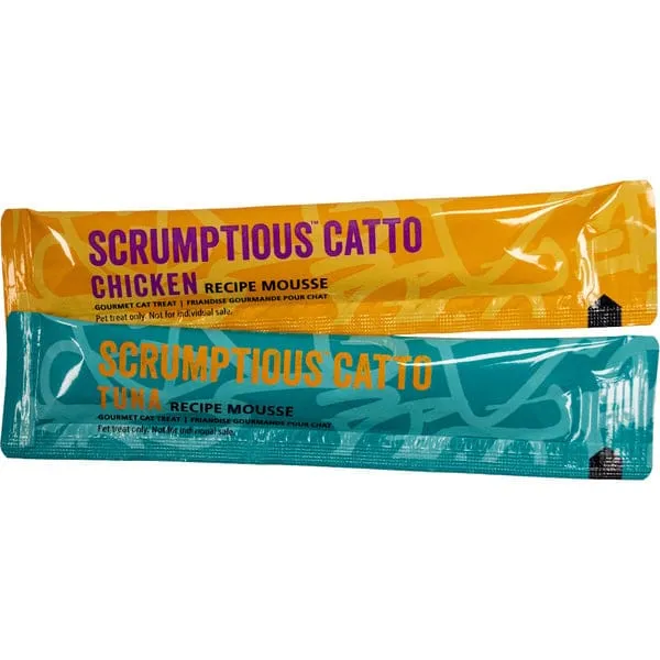 Scrumptious Catto Chicken/Tuna Recipe Mousse Cat Treats
