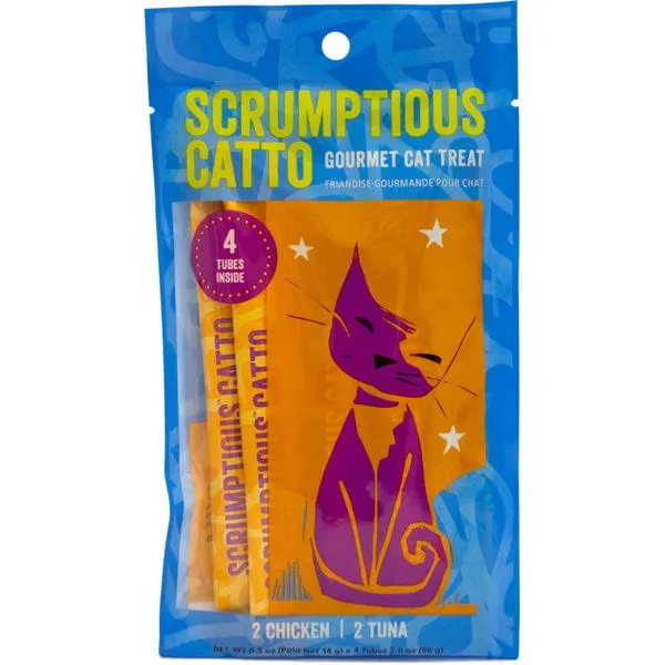 Scrumptious Catto Chicken/Tuna Recipe Mousse Cat Treats