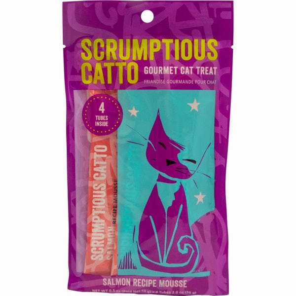 Scrumptious Catto Salmon Recipe Mousse Cat Treats