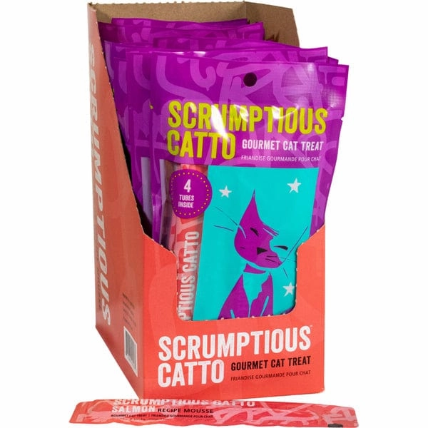 Scrumptious Catto Salmon Recipe Mousse Cat Treats