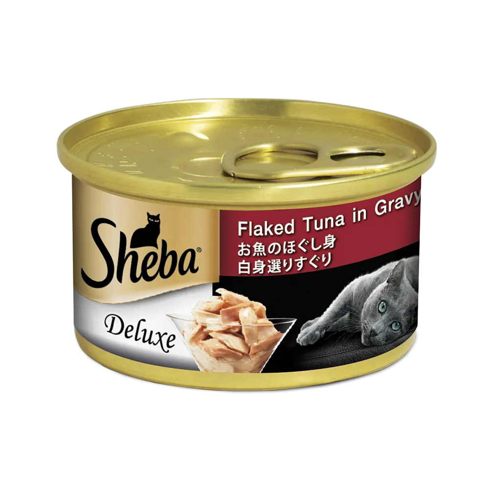 Sheba Flaked Tuna in Gravy 85g