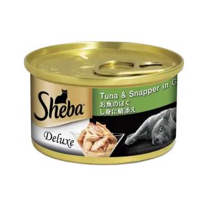 Sheba Tuna & Snapper in Gravy 85g