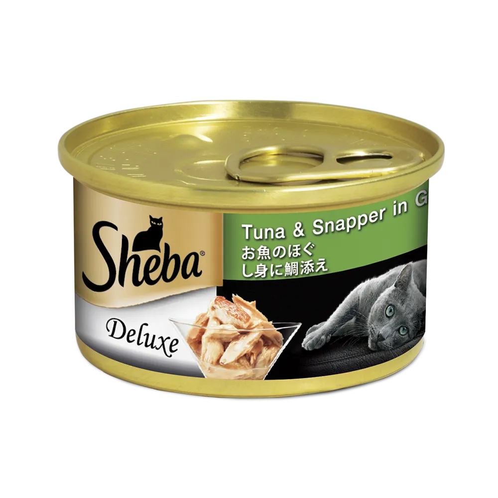 Sheba Tuna & Snapper in Gravy 85g