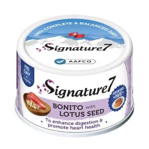 Signature7 Cat Superfoods Pate Friday Bonito With Lotus Seed 80g