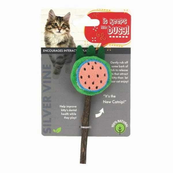 Silvervine Fruits Cat Toy