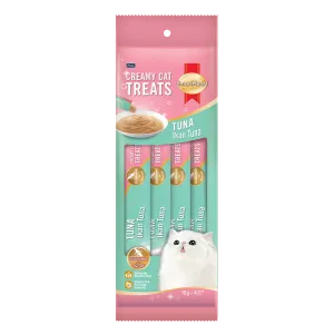 SmartHeart Cat Creamy Treats Tuna 15g x 4