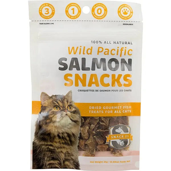 Snack 21 Salmon Snacks Treat for Cats