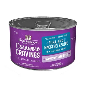 STELLA & CHEWY'S Carnivore Cravings Tuna & Mackerel Recipe for Cats
