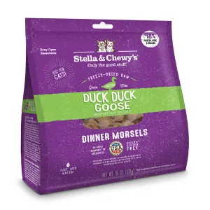 Stella & Chewy's Cat Freeze-Dried Dinner Morsels - Duck, Duck, Goose 18oz