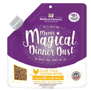 Stella & Chewy's Cat Marie's Magical Dinner Dust - Cage-Free Chicken Recipe 7oz