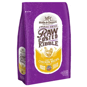 Stella & Chewy's Cat Raw Coated Kibble Cage-Free Chicken Recipe 5lb