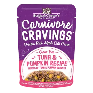 Stella & Chewy's Cat Wet Food Carnivore Cravings Tuna & Pumpkin 2.8oz