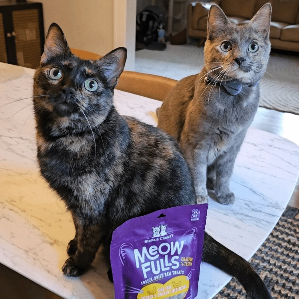 Stella & Chewy's Meowfulls Chicken & Chicken Liver Cat Treats