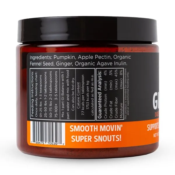 Super Snouts GI Balance Powder Supplement for Dogs and Cats