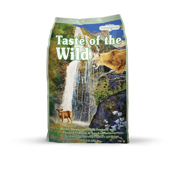 Taste of the Wild Feline All Life Stages Grain-Free Rocky Mountain with Venison & Salmon 6.6kg