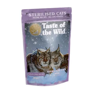 Taste of the Wild Sterilised Cat Pat  85g