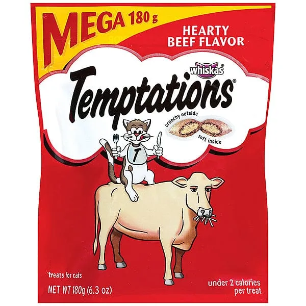 Temptations Hearty Beef Cat Treats