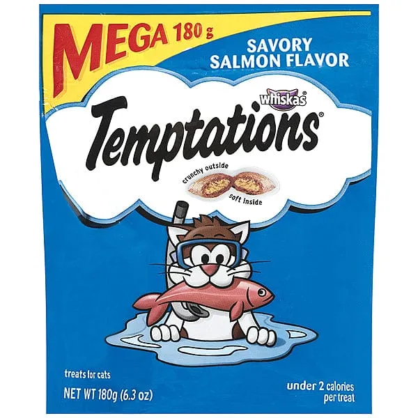 Temptations Savoury Salmon Cat Treats