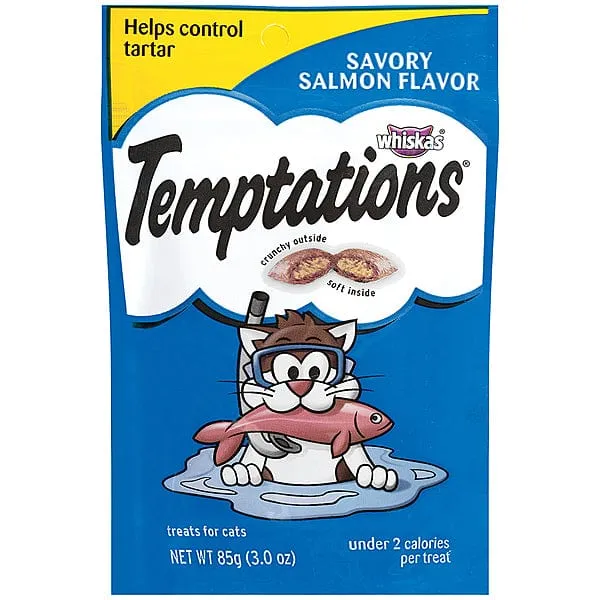 Temptations Savoury Salmon Cat Treats