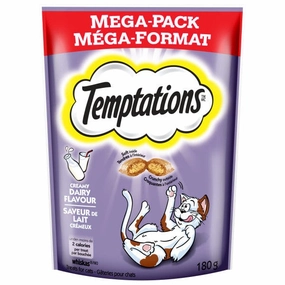 Temptations Creamy Dairy Cat Treats, 180g