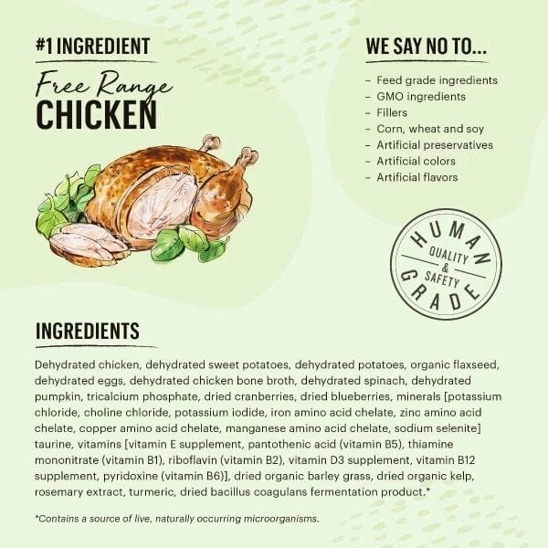 The Honest Kitchen Grain Free Chicken Dehydrated Cat Food (SPECIAL ORDER ITEM)