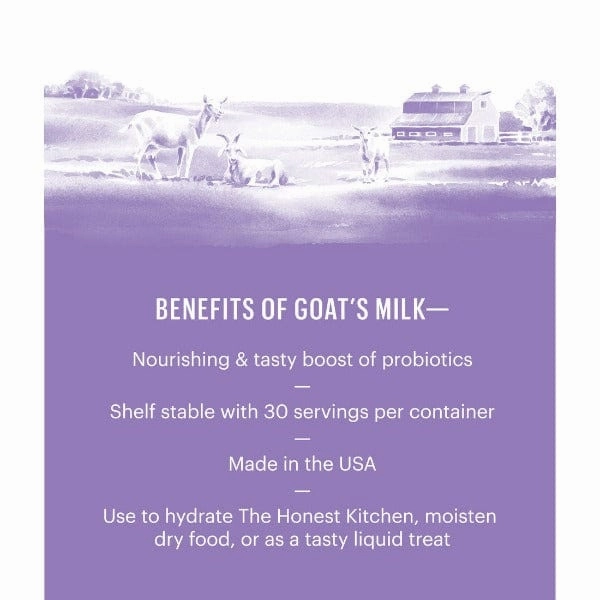 The Honest Kitchen Instant Goat's Milk with Probiotics