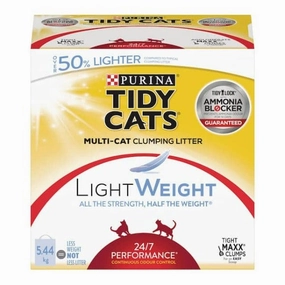 Tidy Cats LightWeight 24/7 Performance Clumping Multi-Cat Litter, 5.44kg