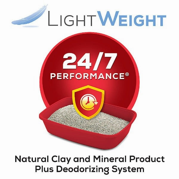 Tidy Cats LightWeight 24/7 Performance Clumping Multi-Cat Litter, 5.44kg