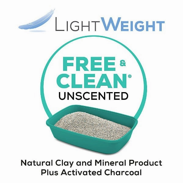 Tidy Cats LightWeight Free & Clean Unscented Clumping Multi-Cat Litter