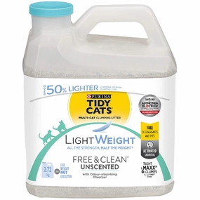 Tidy Cats LightWeight Free & Clean Unscented Clumping Multi-Cat Litter
