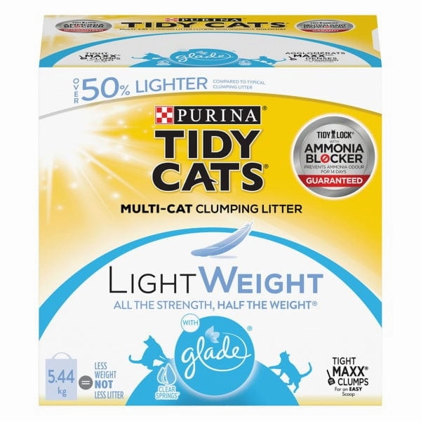 Tidy Cats LightWeight with Glade Clear Springs Clumping Cat Litter