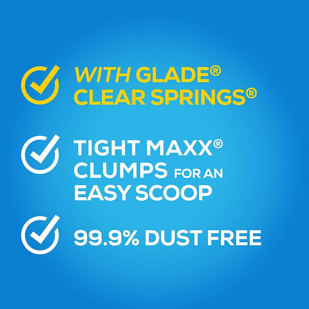Tidy Cats LightWeight with Glade Clear Springs Clumping Cat Litter