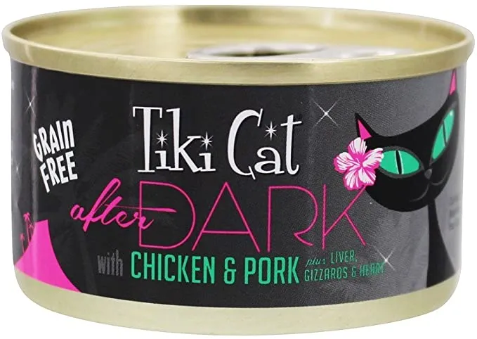 Tiki Cat After Dark Chicken & Pork Canned Cat Food