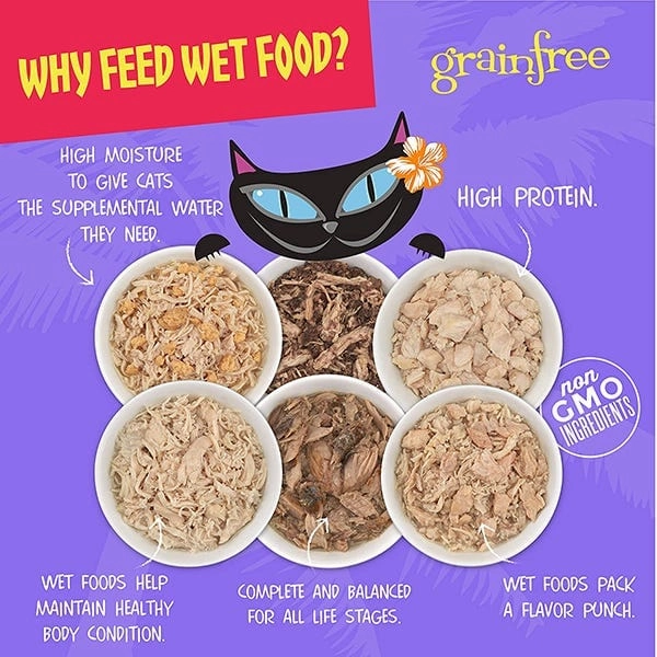 Tiki Cat Aloha Friends Tuna & Pumpkin Recipe Canned Cat Food