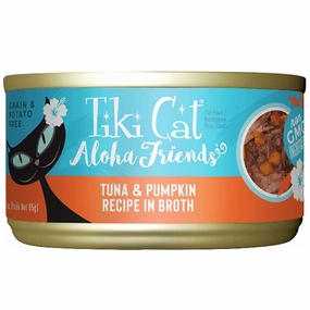 Tiki Cat Aloha Friends Tuna & Pumpkin Recipe Canned Cat Food