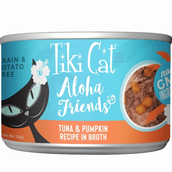 Tiki Cat Aloha Friends Tuna & Pumpkin Recipe Canned Cat Food
