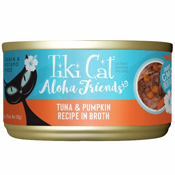 Tiki Cat Aloha Friends Tuna & Pumpkin Recipe Canned Cat Food