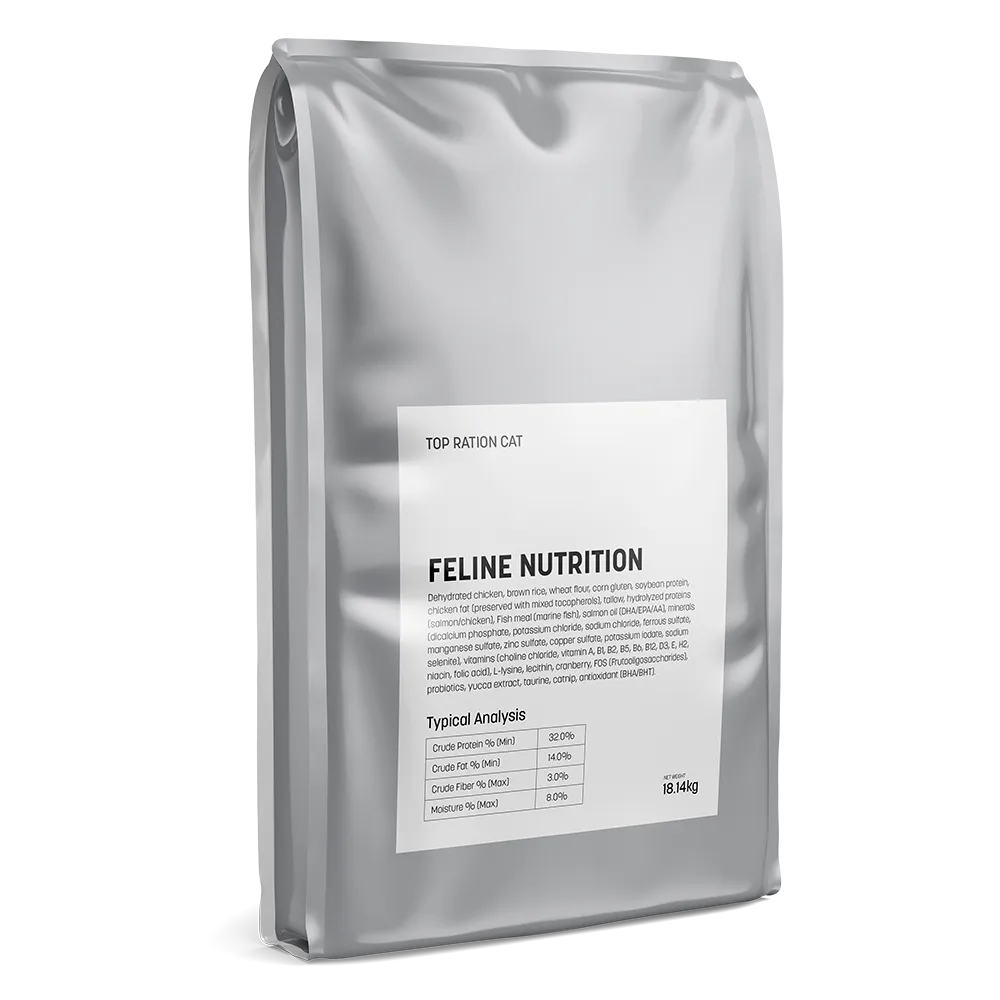 Top Ration Cat Feline Nutrition All Life Stages 18.14kg