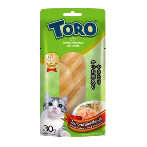 Toro Cat Treat Super Premium Grilled Chicken Topping Katsuobushi 30g