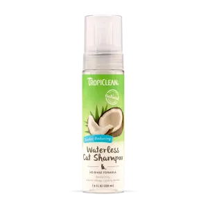 Tropiclean Waterless Cat Shampoo - Dander Reducing 7.4oz