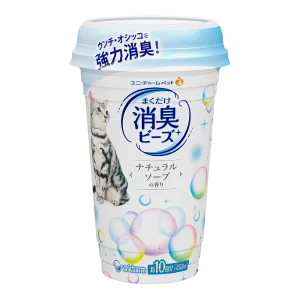 Unicharm Pet Cat Deodorising Beads Natural 450ml