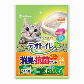 Unicharm Deo-Toilet Top Zeolite Pellet 2L