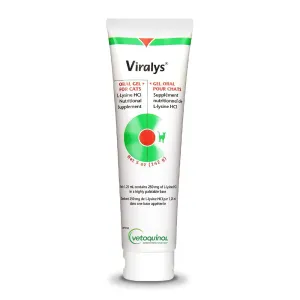 Vetoquinol Viralys  L-lysine For Cats 5oz